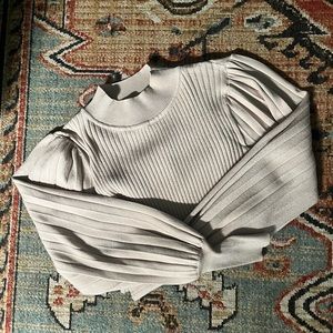 Tahari Mock Neck Sweater